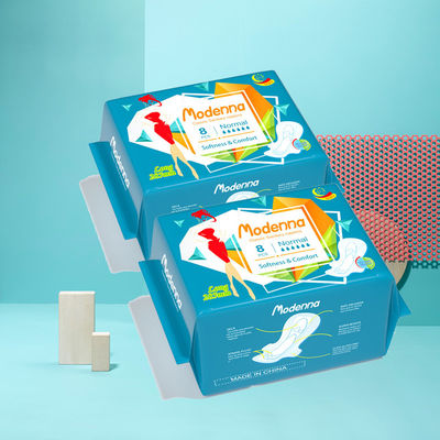 سعر جيد وسائد نسائية رقيقة للغاية مع أجنحة للنساء ثقيلة للغاية امتصاص طويل النظافة النسائية الانترنت