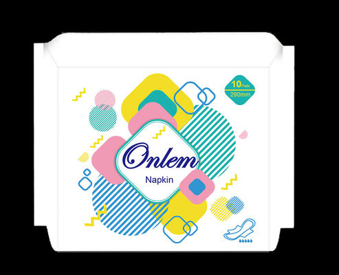 سعر جيد Non Woven Suface Disposable Sanitary Napkin Individual Wrap and Sample with Printed PE Film Or Nonwoven Fabric الانترنت