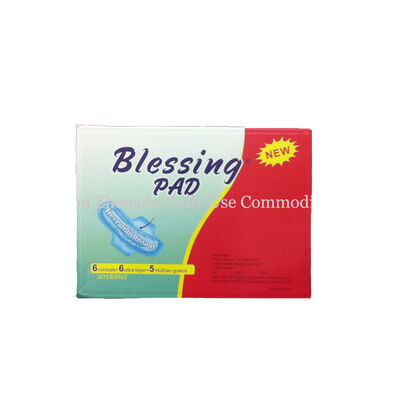 سعر جيد Wholesale Blessing Pad Cotton Breathable Sanitary Napkins with Super High Absorbency & Winged Design for Africa Market الانترنت