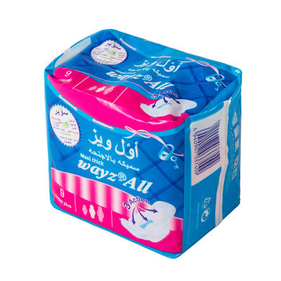 سعر جيد Lady Cheap Price Printed Maxi Thick Sanitary Pad for Middle East Market الانترنت